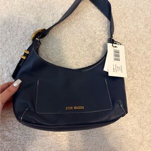 Steve Madden Dark Blue Shoulder Bag